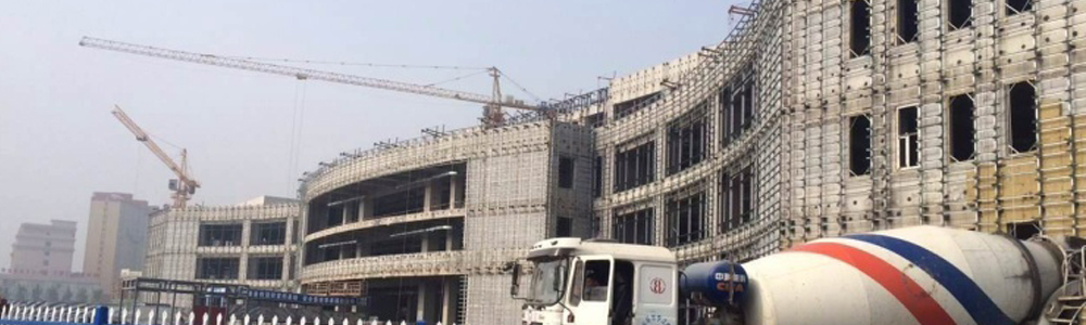 松原市兒童醫院現場施工圖